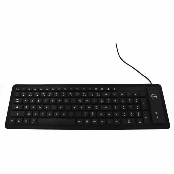 Klaviatuur Mobility Lab ML300559 AZERTY Veeretamine Must