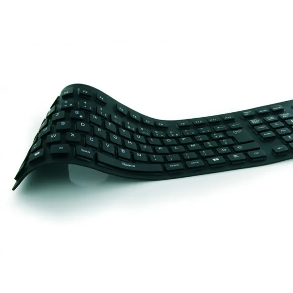 Klaviatuur Mobility Lab ML300559 AZERTY Veeretamine Must