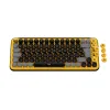 Klaviatuur Logitech POP Prantsuse Kollane AZERTY