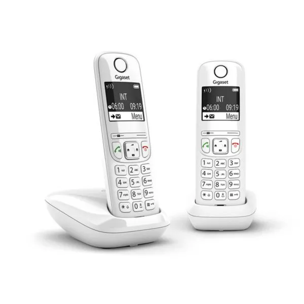 Langaton puhelin Gigaset AS690 Duo Valkoinen