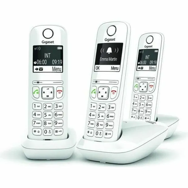 Fiksuotojo ryšio telefonas Gigaset AS690 Trio Balta
