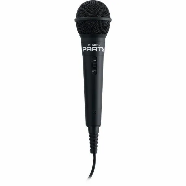 Bluetooth Skaļrunis ar Karaoke Mikrofonu Bigben PARTYBTPRO 75 W Melns