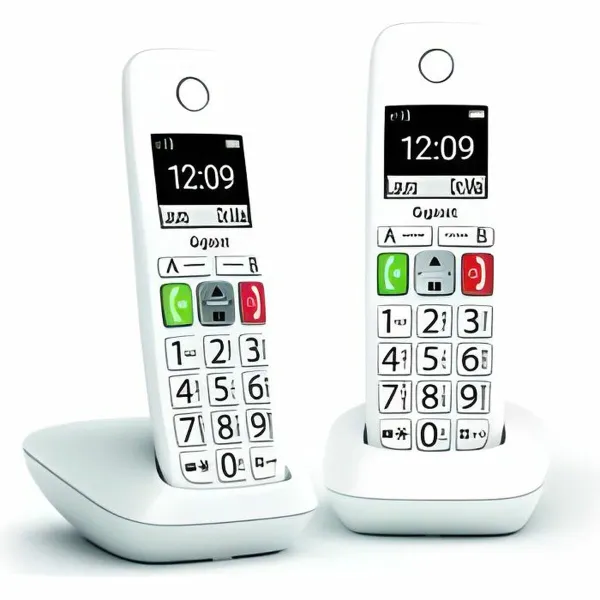 Juhtmevaba Telefon Gigaset E290 Duo Valge