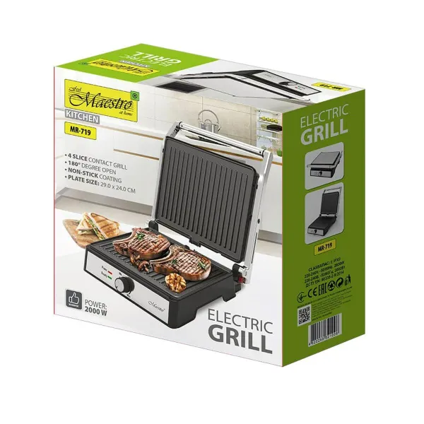 Elektrigrill Feel Maestro MR-719 2000 W