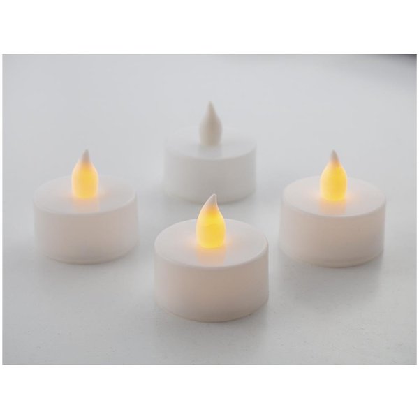 Entac Tea Candle WW Flickering White 3.7x3.7cm AG3 incl.