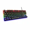 Žaidimų klaviatūra The G-Lab Mercury AZERTY Prancūzų Juoda