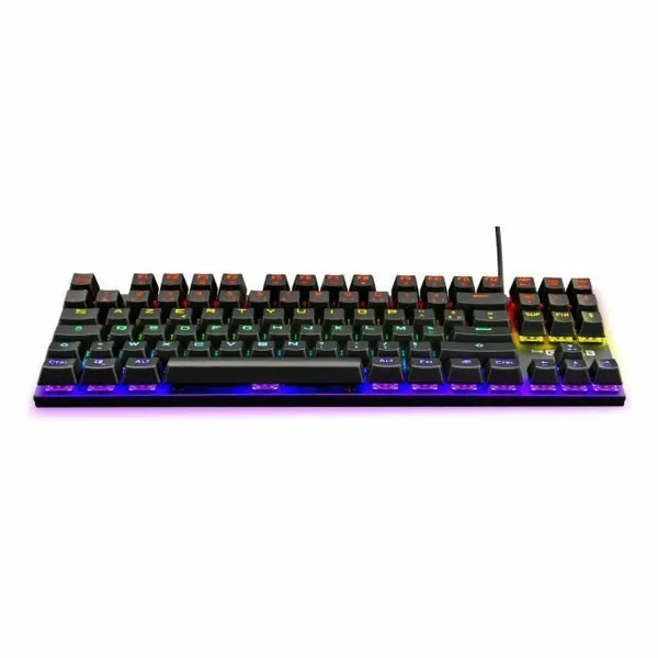 Žaidimų klaviatūra The G-Lab Mercury AZERTY Prancūzų Juoda