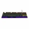 Žaidimų klaviatūra The G-Lab Mercury AZERTY Prancūzų Juoda