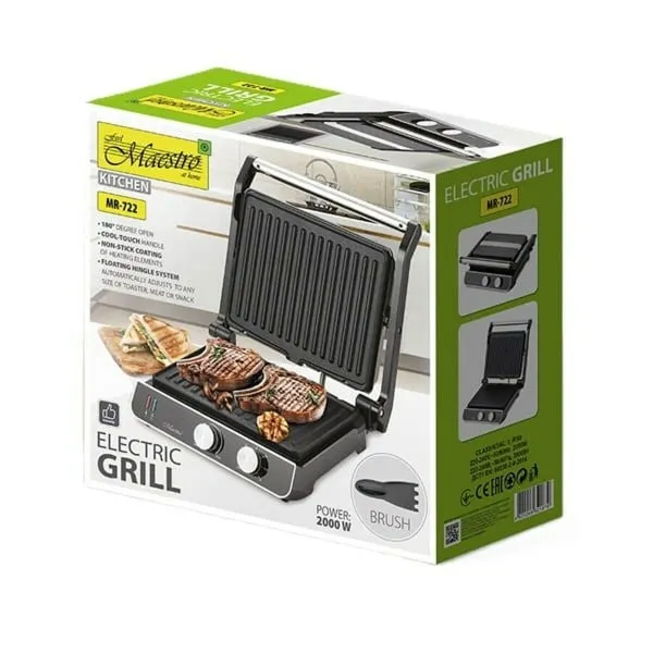 Elektrigrill Feel Maestro MR-722 2000 W