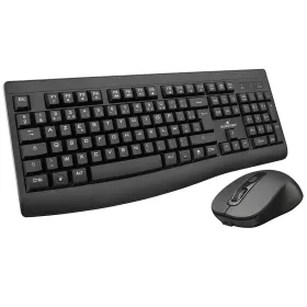 Klaviatuur ja Hiir Bluestork Clavier Souris Sans Fil Must