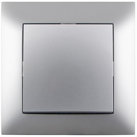 Entac 107 Arnold Recessed wall intermediate switch Silver