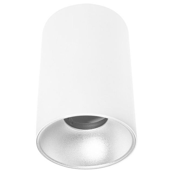 Avide GU10 Spot Light Round White-Silver