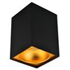 Avide GU10 Spot Light Square Black-Gold
