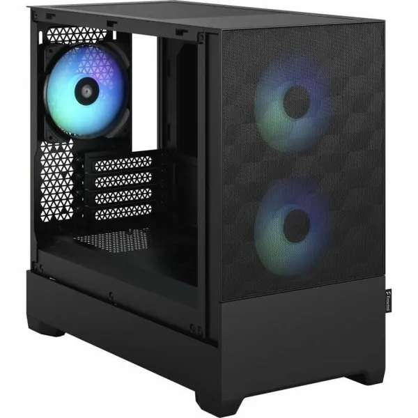 ATX pusiau bokšto tipo korpusas Fractal Pop Mini Air RGB Juoda
