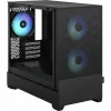 ATX pusiau bokšto tipo korpusas Fractal Pop Mini Air RGB Juoda