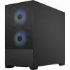 ATX pusiau bokšto tipo korpusas Fractal Pop Mini Air RGB Juoda