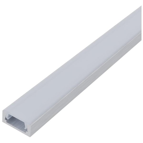 Avide Alu Profiili "U" 15.9x7.8mm Normaali Maitomainen suoja 2m, "sarja"