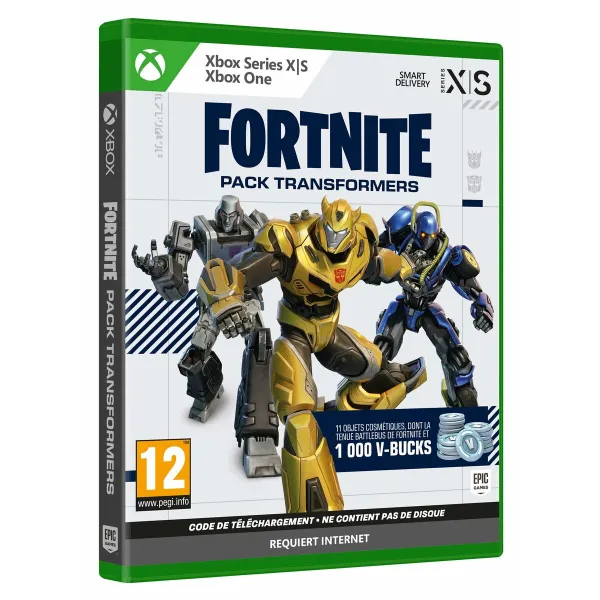 Videospēle Xbox One / Series X Fortnite Pack Transformers (FR) Lejupielādēt kodu