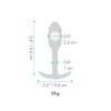 Anal plug B-Vibe 96724 Black