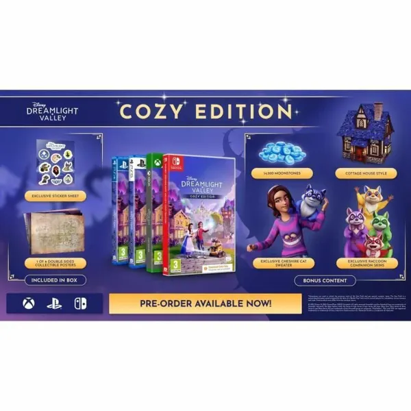 Videomäng Switch konsoolile Disney Dreamlight Valley - Cozy Edition (FR) Allalaadimiskood