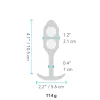 Anal plug B-Vibe 96748 Black