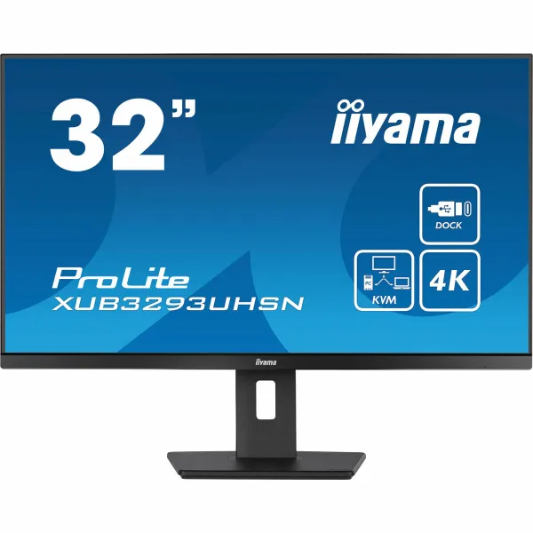 Monitorius Iiyama XUB3293UHSN-B5 32" IPS LCD Flicker free 60 Hz