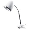 Avide Basic Desk Lamp Clip White E27 max.15W