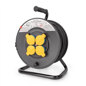 Кабельная катушка Entac Socket с 4 розетками IP44 40 м 3G2.5