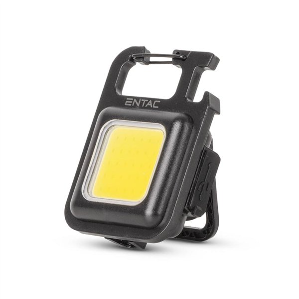 Entac Mini Cube Keychain Rechargeable 200mAh Flashlight