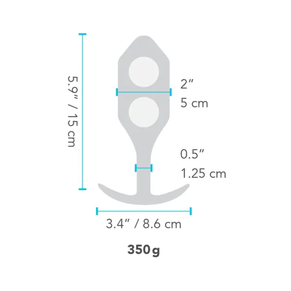 Anustappi B-Vibe 12035 Musta