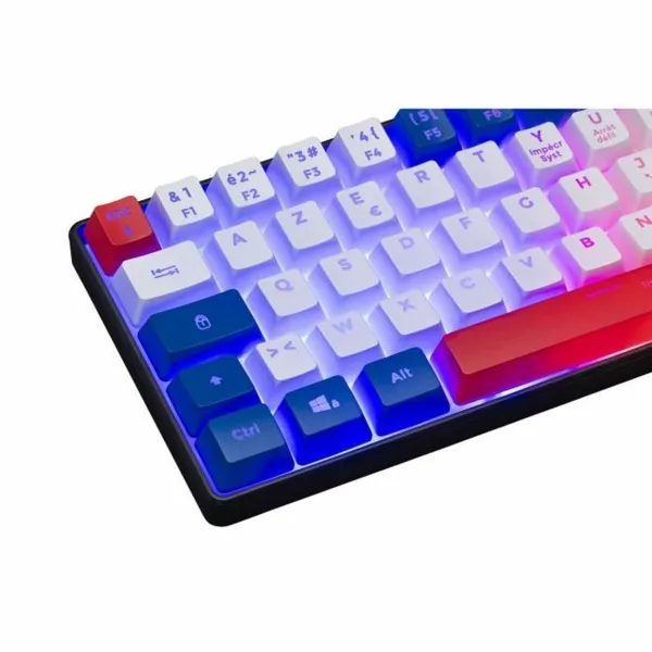 Blueutooth klaviatūra The G-Lab KEYZ-HYDRO-BWR/FR Azerty Francūzis