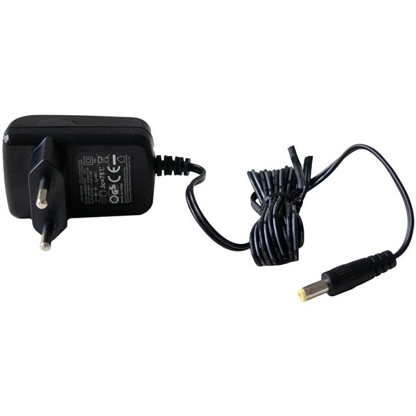 Avide adapteris 5V/1A melns L formas