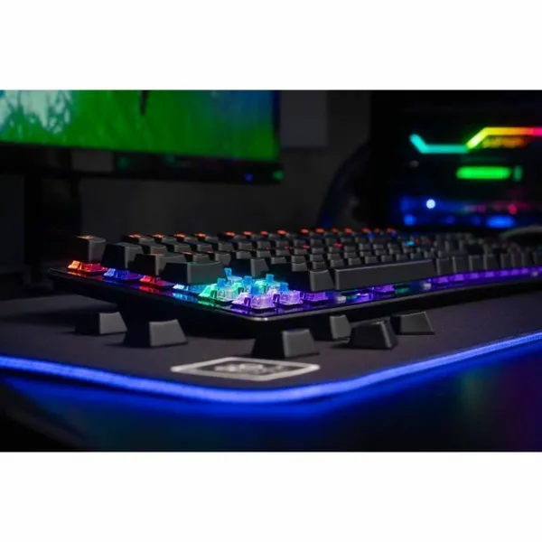 Bluetooth Klaviatuur The G-Lab AZERTY Must Prantsuse
