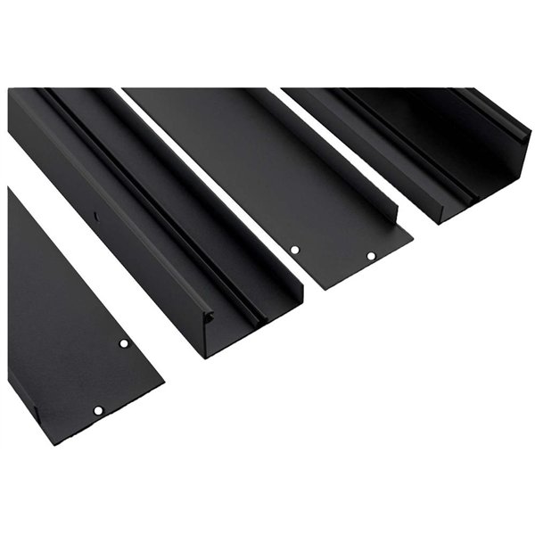 Avide LED Panel Surface Mounted Frame For 600x600mm Black