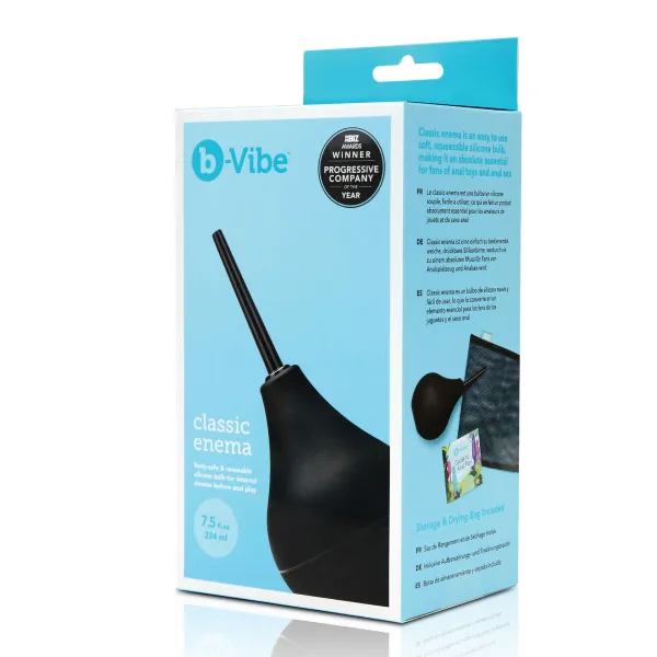 Klizma Classic B-Vibe Classic Juoda