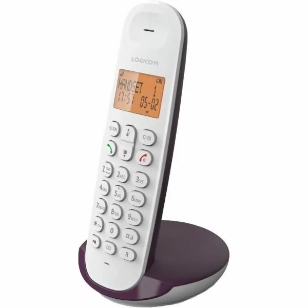 Fiksuotojo ryšio telefonas Logicom DECT ILOA 150 SOLO Baklažanas