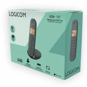 Fiksētais Telefons Logicom DECT ILOA 155T SOLO Melns