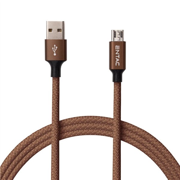 Entac Cable USB A - Micro Excellence Brown 150cm