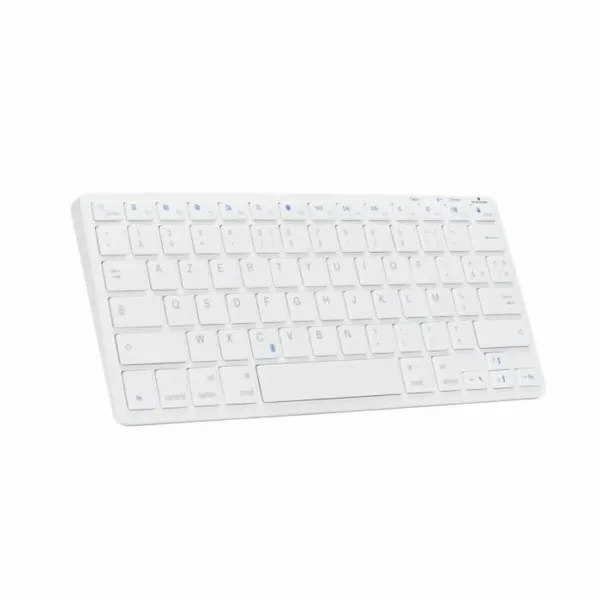 Klaviatūra Bluestork Azerty Francūzis Balts