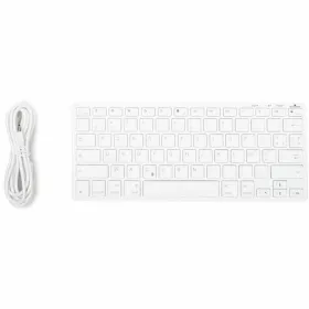 Klaviatuur Bluestork Azerty Prantsuse Valge