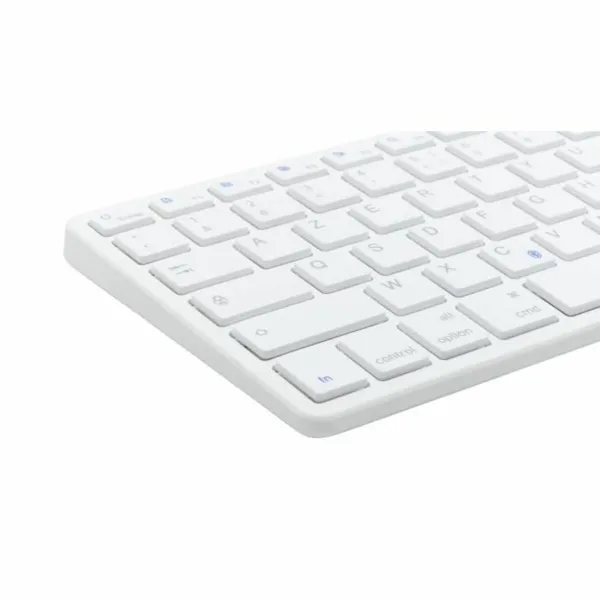 Klaviatūra Bluestork Azerty Francūzis Balts