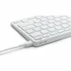 Klaviatūra Bluestork Azerty Francūzis Balts