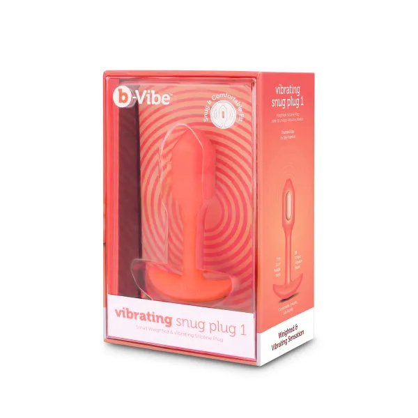Anustappi B-Vibe Vibrating Snug Oranssi