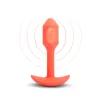 Anal plug B-Vibe Vibrating Snug Orange