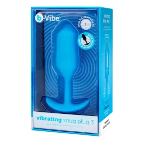Anustappi B-Vibe Vibrating Snug 3 Sininen