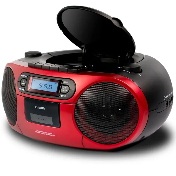Radio kasete Aiwa BBTC550RD    6W Sarkans