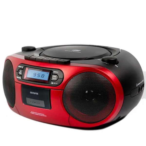 Radio kasete Aiwa BBTC550RD    6W Sarkans