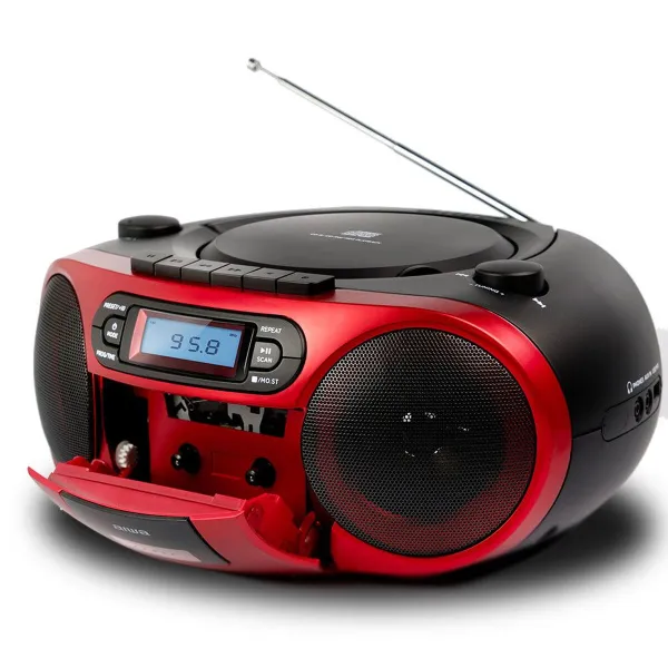Radio kasete Aiwa BBTC550RD    6W Sarkans