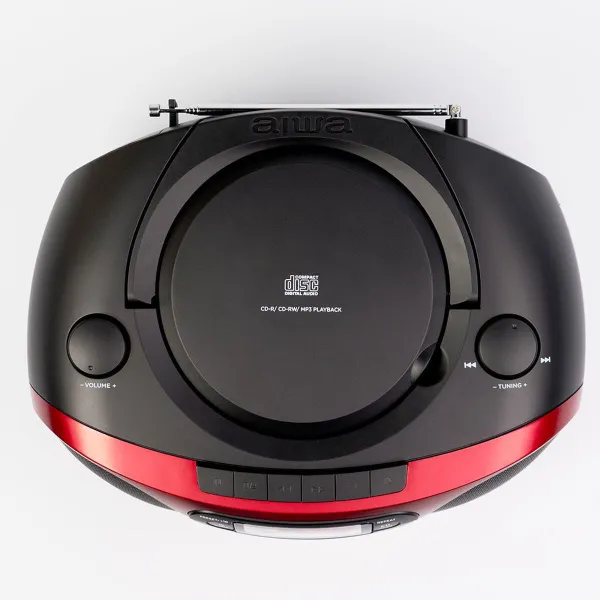 Radio kasete Aiwa BBTC550RD    6W Sarkans