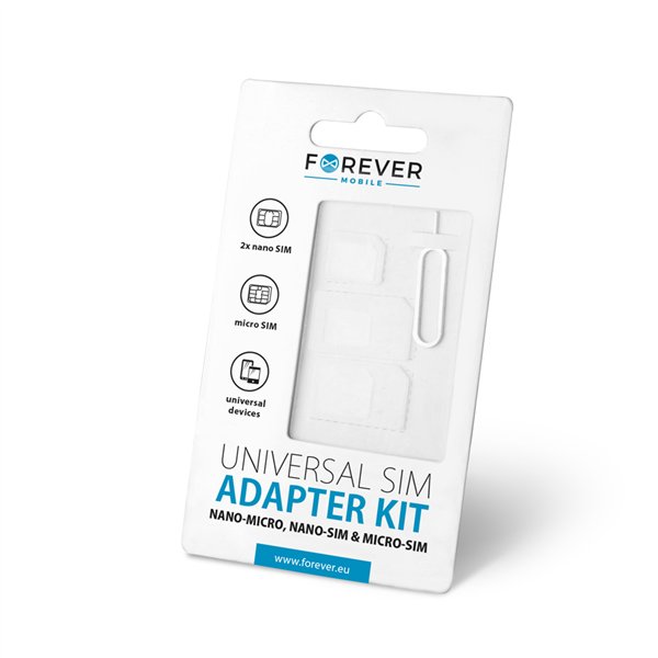 „Forever“ SIM kortelių adapterių rinkinys